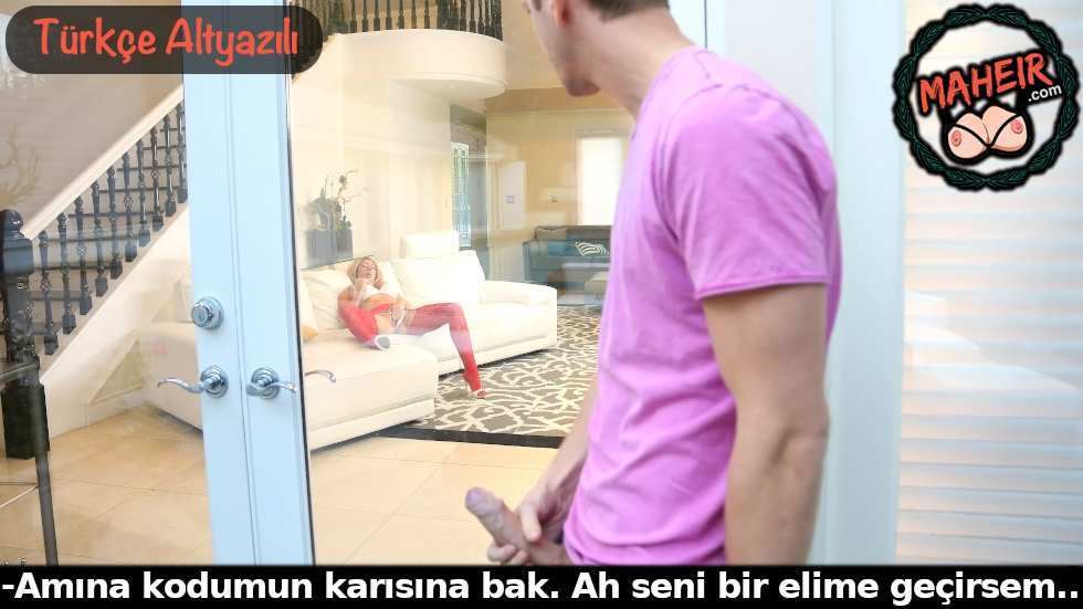 Dul komşusunu dikizleyip sikini sıvazlarken yakalandı