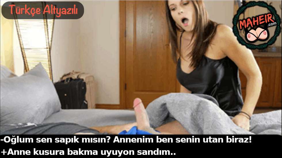 Gece karanlığında annesine dayadı ışık açılınca yakalandı