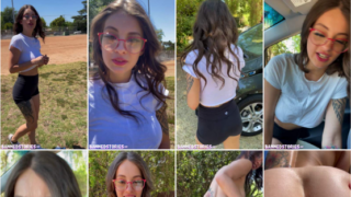 Park Alanında Seksi Karıyla Türkçe Altyazılı